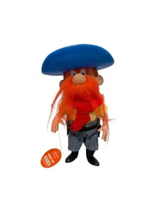 Vintage 1968 Yosemite Sam Figure Dakin Warner Bros w/ Hat, Gun, Holster Belt Tag - Picture 1 of 10