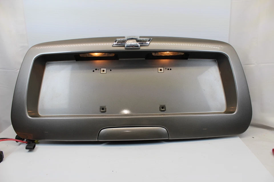 Chevrolet Trailblazer 2002-2009 maletero placa panel gris metálico 16U Foto 1 de 4