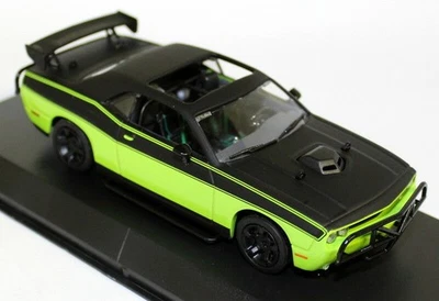 Greenlight 1/43 Dodge Challenger R/T Lime Fast Furious Lettys Diecast model car - Image 1 of 4