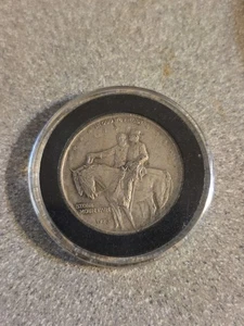1925 Stone Mountain Gedenkmünze 90% Silber Half Dollar 50c - Bild 1 von 2