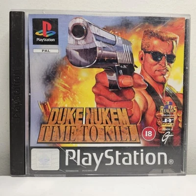 Duke Nukem Time to Kill PS1 Sony Playstation 1 Game PAL Complete with Manual - Image 1 of 4