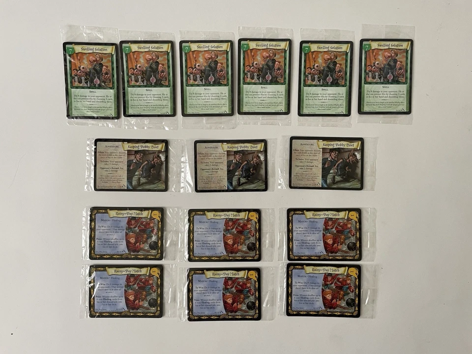 2002 Harry Potter TCG Sealed Promo Lot Rainy-Day Swelling Solution Dobby NEW - Image 1 of 4