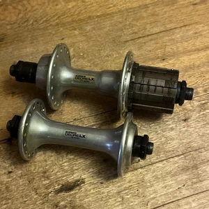Vintage Shimano Deore LX Vorder- und Hecknabe HB-M550/FH-M550 32 H 135 mm Abstand - Bild 1 von 19