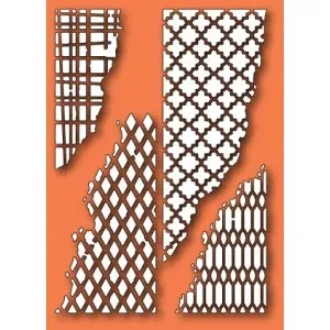 Fustelle Big Shot Sizzix Memory Box Distressed Windham Collage - Bild 1 von 2