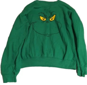 The Grinch offizieller lässiger Langarm Pullover Sweatshirt Herren Größe Small S - Bild 1 von 5