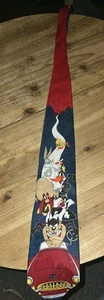 Vintage 1993 Looney Tunes Herrenkrawatte - Balancine Hot Cakes Los Angeles CA - SCHÖN - Bild 1 von 8