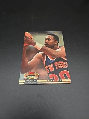 1992-93 Stadium Club #226 Rolando Blackman New York Knicks Basketball Card - Image 1 of 2