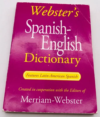Webster's Spanish-English Dictionary Paperback 2014 - Image 1 of 4