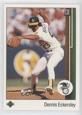 1989 Upper Deck Award Winners Dennis Eckersley #664 HOF - Image 1 of 2