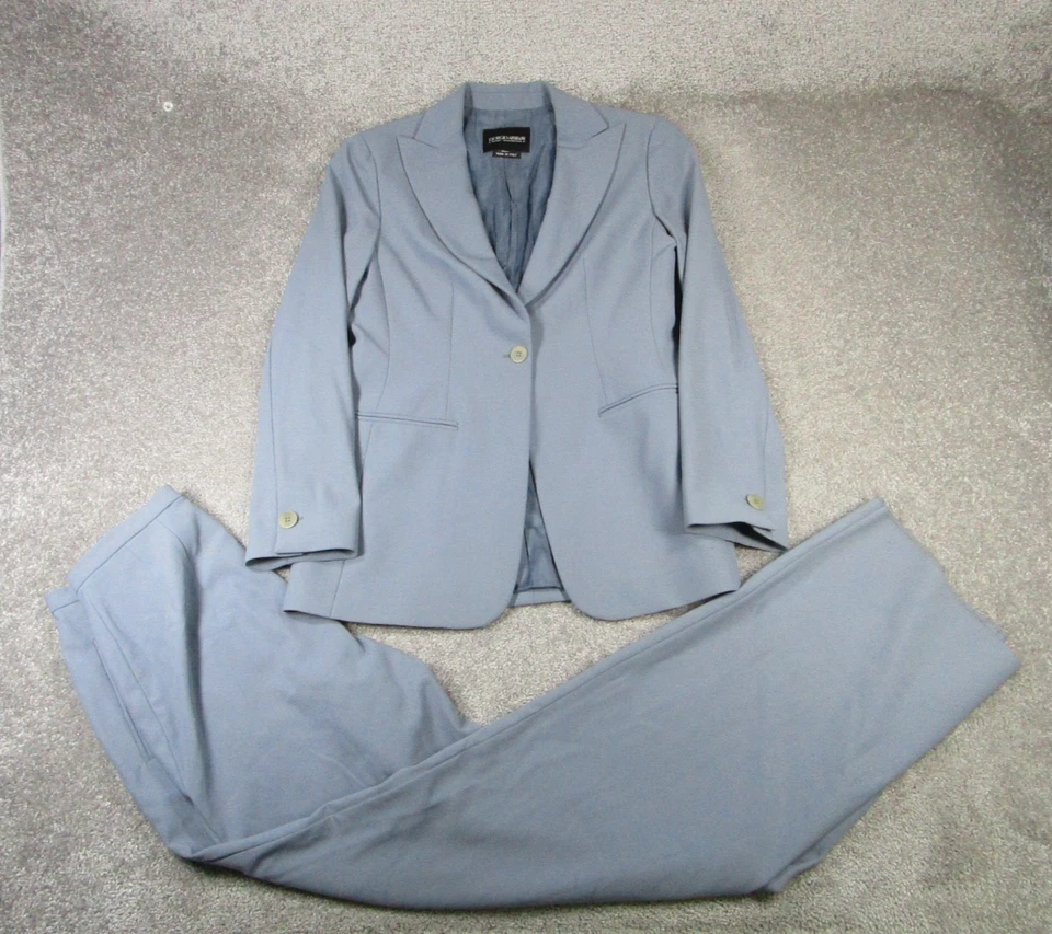 Giorgio Armani 套装女式 6 蓝色羊毛 * — 第 1/4 张图片