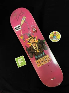 RARO FIRMADO Theotis Beasley Wowzerz Inspector Gadget Baker Tabla de Monopatín AUTO - Imagen 1 de 7