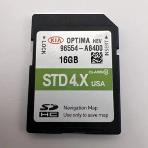 OEM 16-18 Optima HEV SD Navigation Memory Card 96554-A8400 GPS Map Data - Zdjęcie 1 z 2