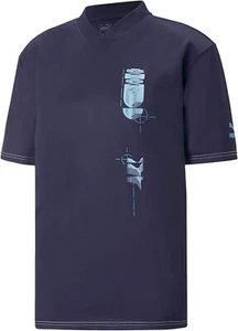 NEW PUMA Men's M MEDIUM Standard FIGC FOOTBALL statement Jersey ITALY SOCCER - Picture 1 of 2
