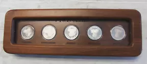 5 monete non circolate Harley Davidson serie V-Twin .999 argento puro 1 oz - Foto 1 di 10
