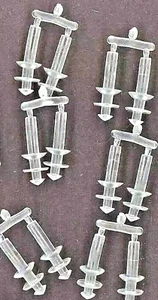 6 pares de tapones para los oídos de silicona flexible con deflectores para nadar para dormir B5-B19 - Imagen 1 de 2