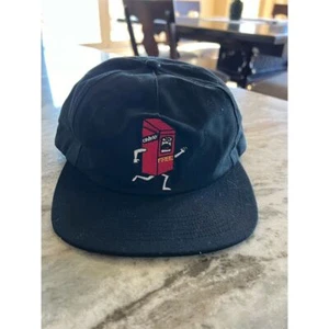 Only NY Unisex Negro Bordado Rojo Caja Gorra de Correr Correa Ajustable - Imagen 1 de 7