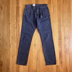 Roark HWY 128 Jeans Herren 30x32 Straight Fit Blau Schwarz Denim Hose Stretch Hanf - Bild 1 von 11