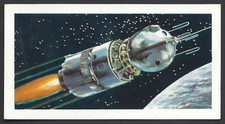 BROOKE BOND - THE RACE INTO SPACE - #6 VOSTOK