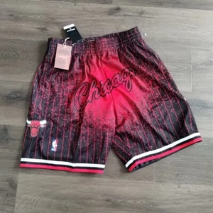 Mitchell & Ness Chicago Bulls (LARGE) 1997 Gradient Basketball Swingman Shorts - Picture 1 of 8