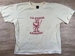 Vintage La Serna Lancers School Whittier California T-Shirt 80er XL Amboss SS - Bild 1 von 9