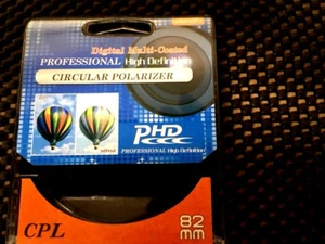 Zeikos Digital Multi-Coated Professional High Def Circular Polarizer 82mm Japan - Picture 1 of 2