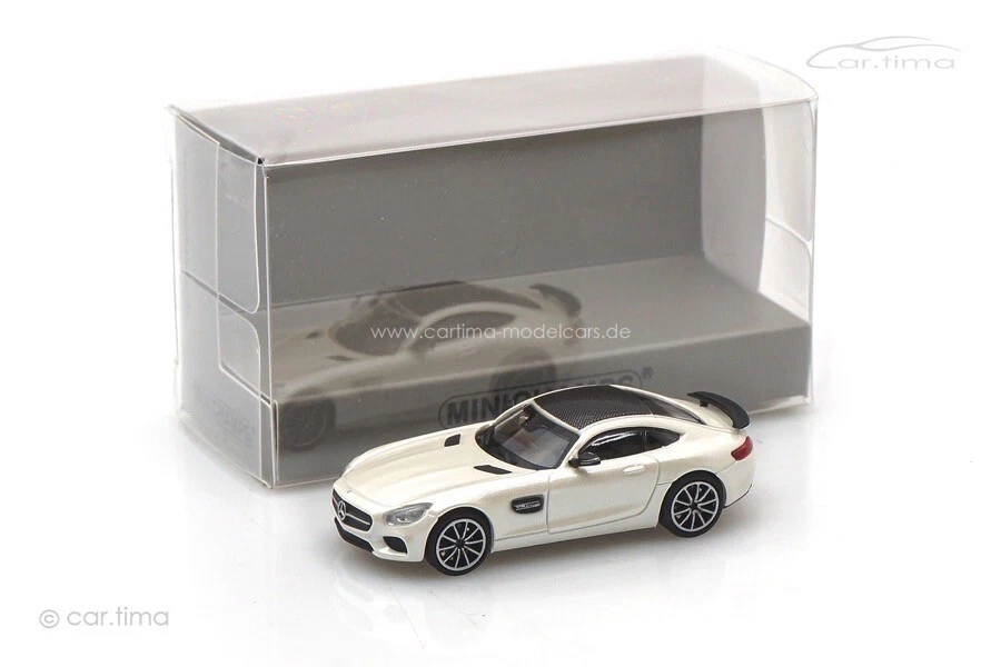 Mercedes-amg GTS 2015 Bianco Metallico MINICHAMPS 1:87 870037122 - Immagine 1 di 1