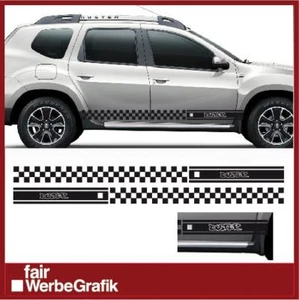 Pegatinas / pegatinas / decoración / rayas laterales / Dacia Duster #9000 - Imagen 1 de 4