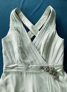 Elegant Jenny Packham Fresh Mint Prom Dress, UK12 - Picture 1 of 11