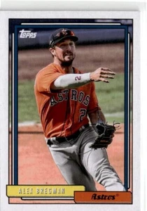 2021 Topps Update Series Alex Bregman T92-21 Redux 1992 Houston Astros - Picture 1 of 1