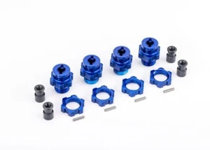Traxxas 9086 17mm Radmitnehmer & Muttern blau (für TRX9080) TRX9086 - Bild 1 von 1