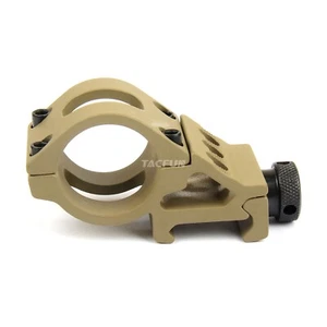 Tactical 45 Degree Offset 1" Flashlight Picatinny Light Laser Mount - Picture 1 of 5