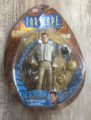 Farscape John Crichton Commander Action Figure Series 1 Toy Vault NEW 2000 Cover