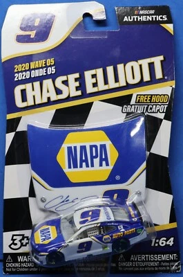 NASCAR Authentics 2020 Wave 05 Chase Elliott NAPA w/free hood - Image 1 of 2