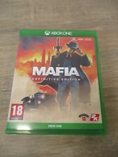 XBOX ONE Mafia : Definitive Edition Video Game With Poster Preowned