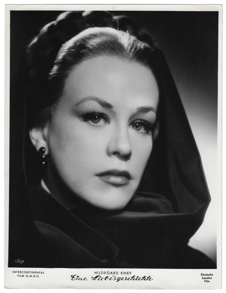 Eine Liebesgeschichte  Portrait  Hildegard Knef  orig. AHF #59 - Bild 1 von 1