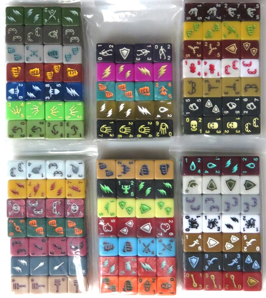 Tomb of Annihilation 160 Die D&D Dice Masters НАБОР (4 шт.) - Изображение 1 из 1