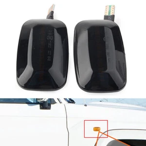 2x Dynamic LED Sequential Side Marker Light Turn Signal for Toyota Land Cruiser - Picture 1 of 10