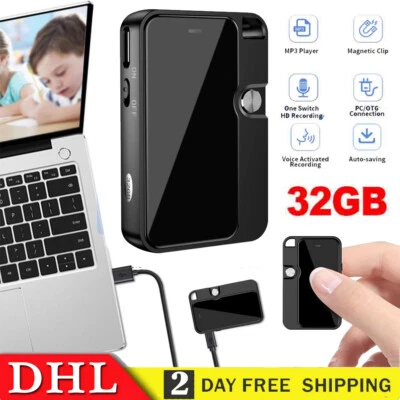 MINI Abhörgerät Wanze Voice Recorder Diktiergerät Spy 32G getarnt Mini Recorder - Bild 1 von 4