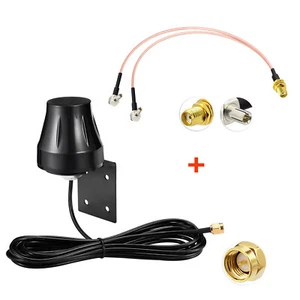4G LTE Outdoor Fixed Mount Antenna & TS9 For NETGEAR AirCard AC815s Hotspot AT&T - Picture 1 of 11