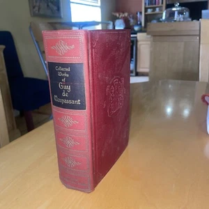 Collected Works of Guy De Maupassant. HB Book Walter Black Damage Chip - Picture 1 of 7