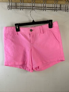 Lilly Pulitzer neon pink Barbie core Callahan shorts size 8 - Picture 1 of 8