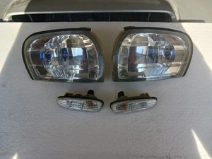 CRYSTAL SIDE LIGHTS & INDICATOR REPEATERS SUBARU IMPREZA MK1 GC8 GF8 WRX 93-00 - Picture 1 of 1