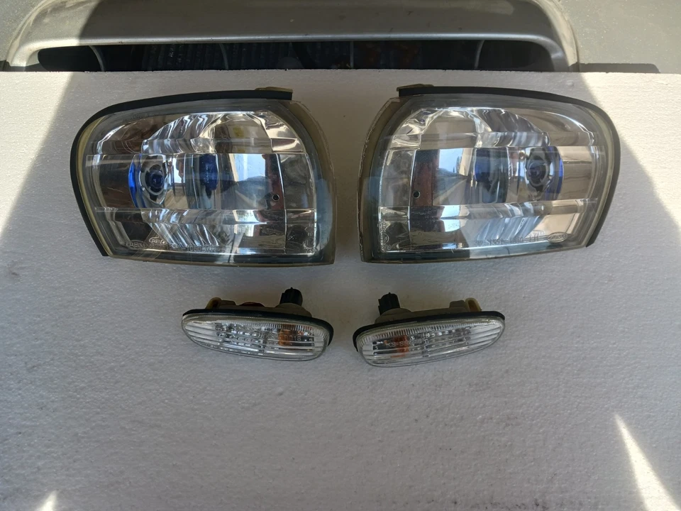 LUCES LATERALES DE CRISTAL Y REPETIDORES INDICADORES SUBARU IMPREZA MK1 GC8 GF8 WRX 93-00 Foto 1 de 1