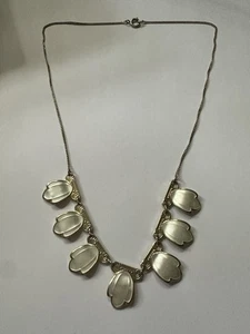 Andresen Scheinpflug Sterling Silver Enamel Necklace Norway vtg 237 - Picture 1 of 9