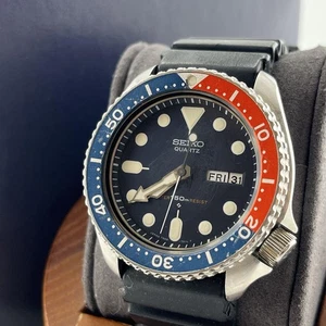 Reloj para hombre Seiko Day-Date Diver 7548-700B probado en caja raro 42 mm - Imagen 1 de 10