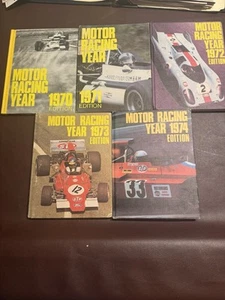 Motorsport Jahrgang 1970-74; Satz von 5 aufeinanderfolgenden Jahren, erschienene Dispositionsbücher - Bild 1 von 23