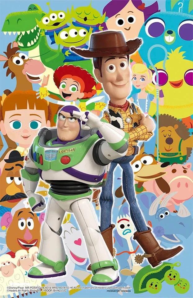 Puzzle Brave Two "Toy Story 4" Clear Stand Puzzle 132 pièces [250037] - Photo 1/1