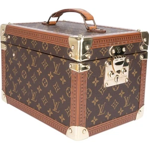 Louis Vuitton Canvas Monogram Boite Beauty Case Koffer Trunk Kosmetiktasche - Bild 1 von 13