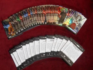 Star Wars Chrome 2024 Topps X43 1:2 Base Refractor Parallel Cards VFN - Bild 1 von 9