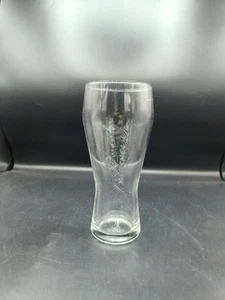 Budweiser Brewery Beer Pint Glass Bowtie Raised Embossed Logo Crown 7.5'' - Picture 1 of 4